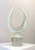 Murano Glass Sculpture by Livio Seguso, Italy