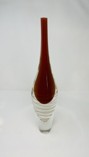 Murano Glass Vase by Seguso, Vetri d'Arte, 1960s