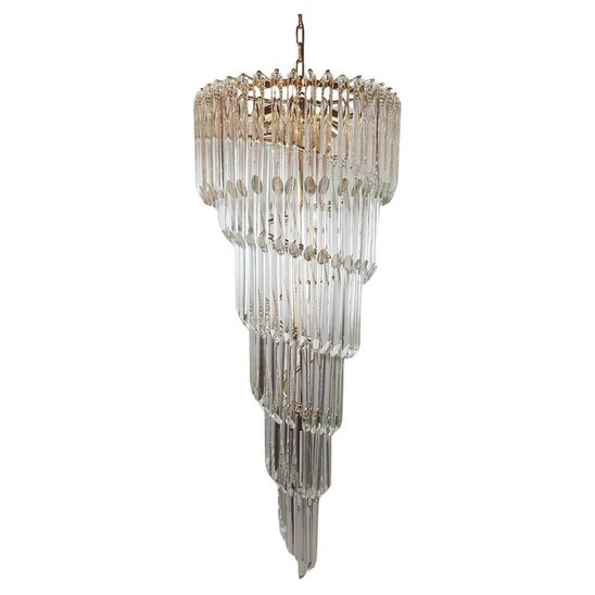 Murano Glass Waterfall Chandelier