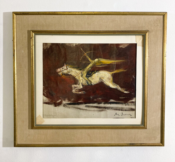 Oil on Canvas by Armand Jamar,Signed