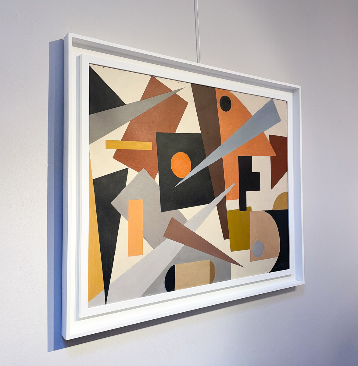 Oil on Canvas by Armilde Dupont, Belgium, 1970s
