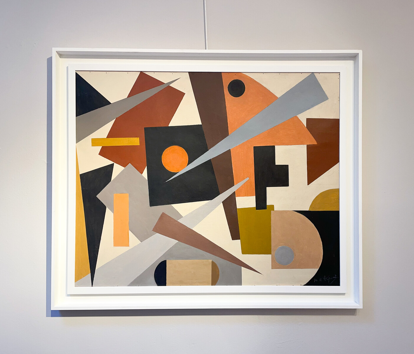 Oil on Canvas by Armilde Dupont, Belgium, 1970s