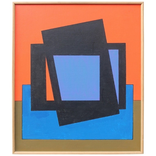 Oil on canvas by Guy Vandenbranden - Belgium 1996