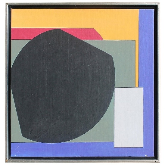 Oil on canvas by Guy Vandenbranden - Belgium 1999