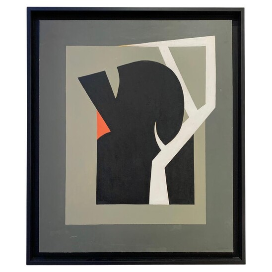 Oil on canvas signed by Marcel Dumont - France 1950s