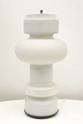 Opaline table lamp attributed to Bobo Piccoli for Fontana arte