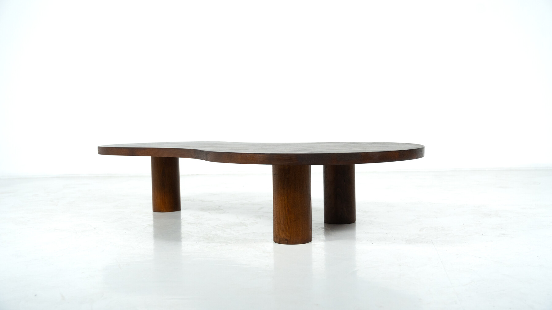Organic Shaped  Wooden Coffee Table, Contemporary, Italy