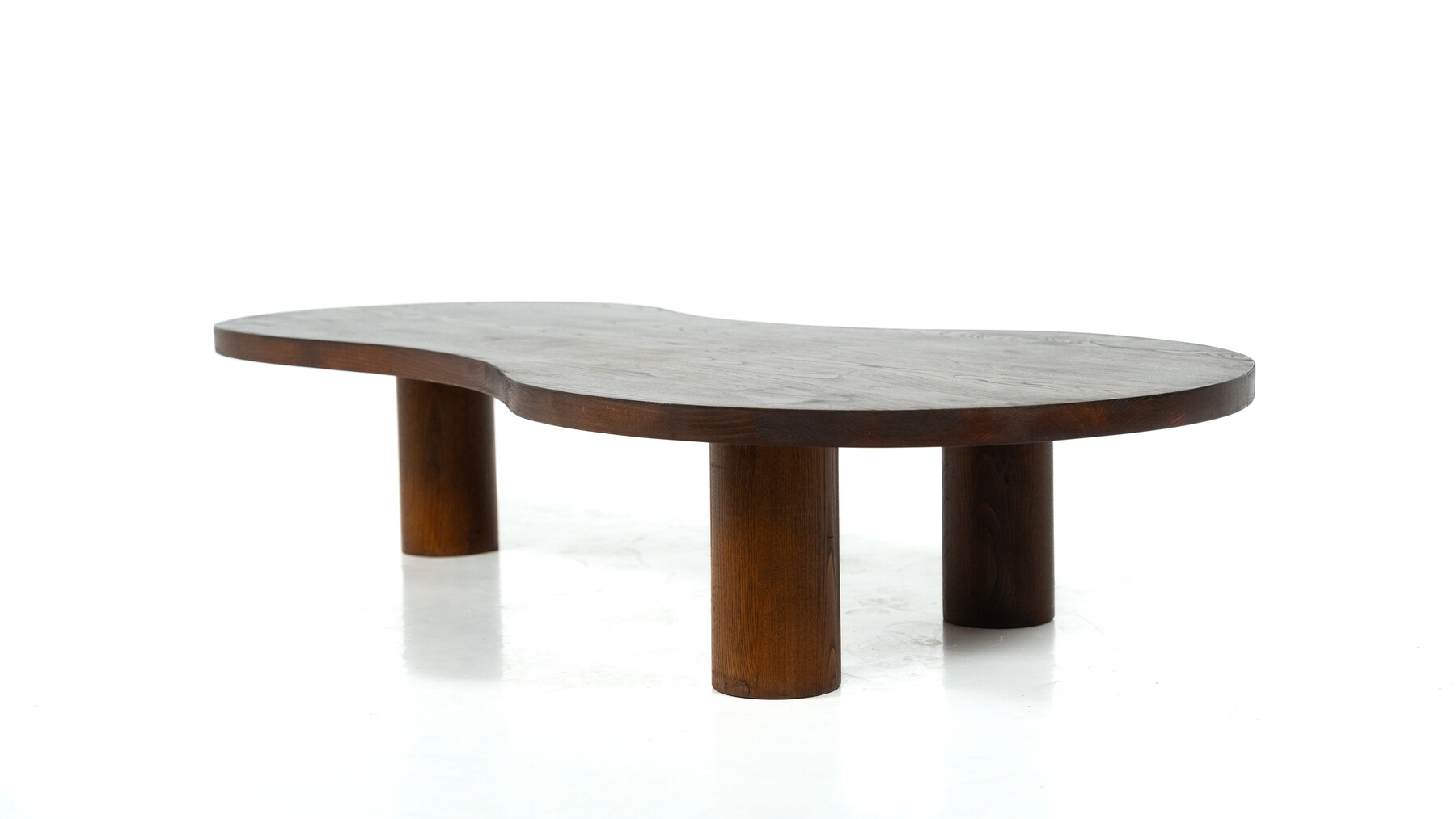 Organic Shaped  Wooden Coffee Table, Contemporary, Italy