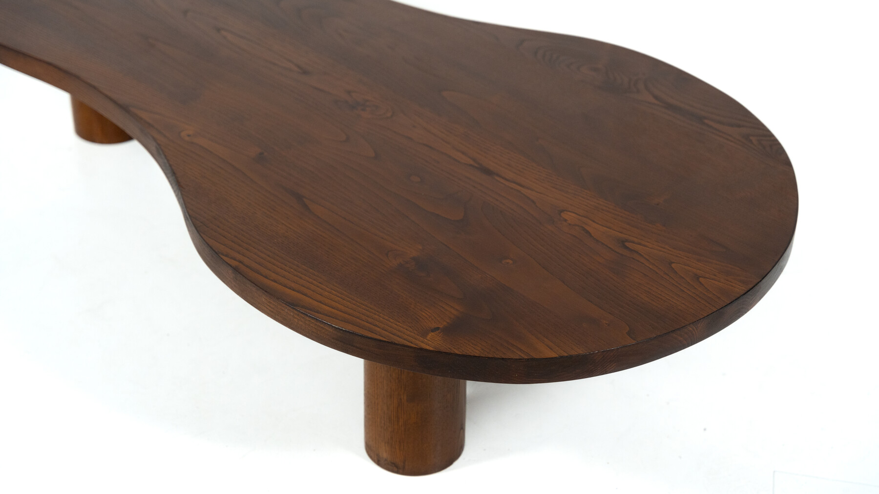 Organic Shaped  Wooden Coffee Table, Contemporary, Italy