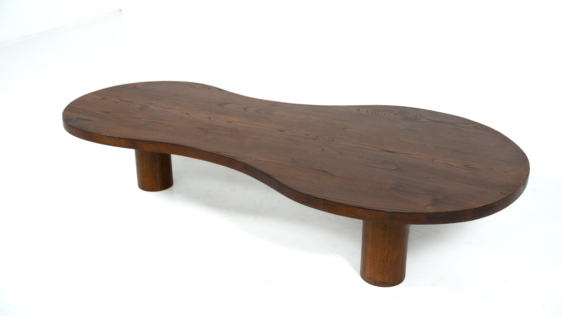 Organic Shaped  Wooden Coffee Table, Contemporary, Italy