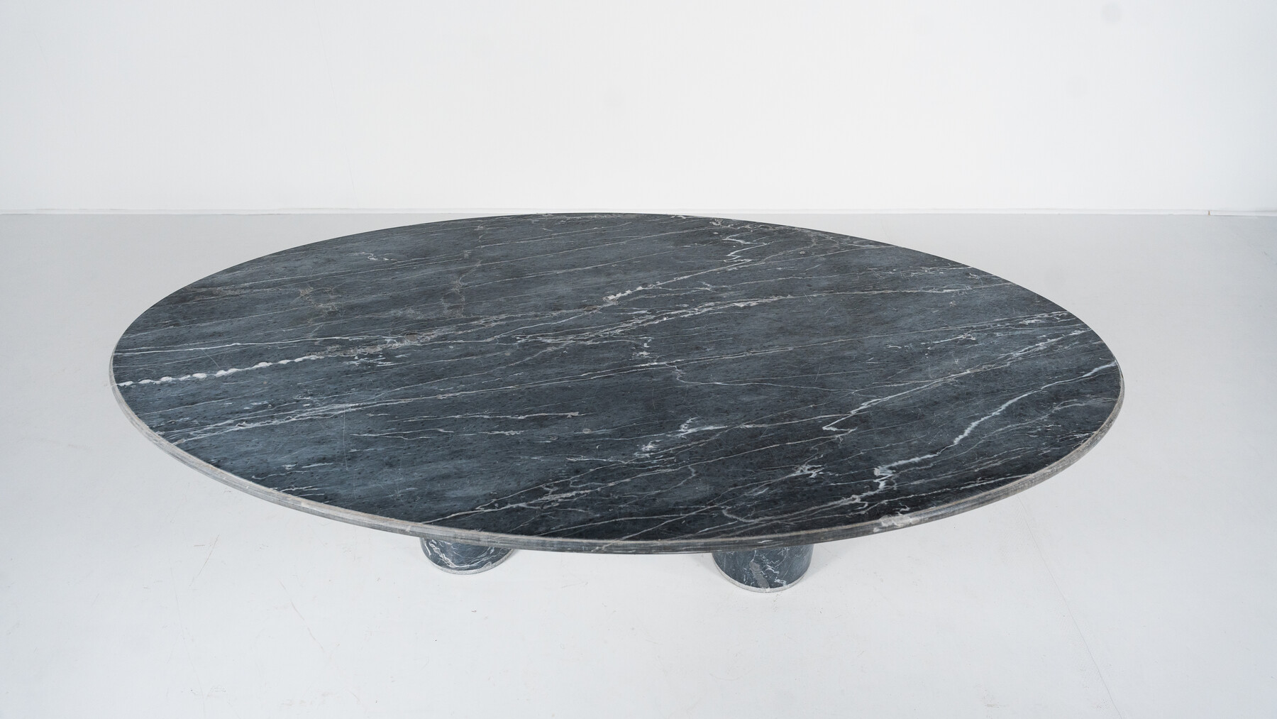 Ovale del Giardiniere Table by Achille Castiglioni for Upgroup, Marble, 1980s