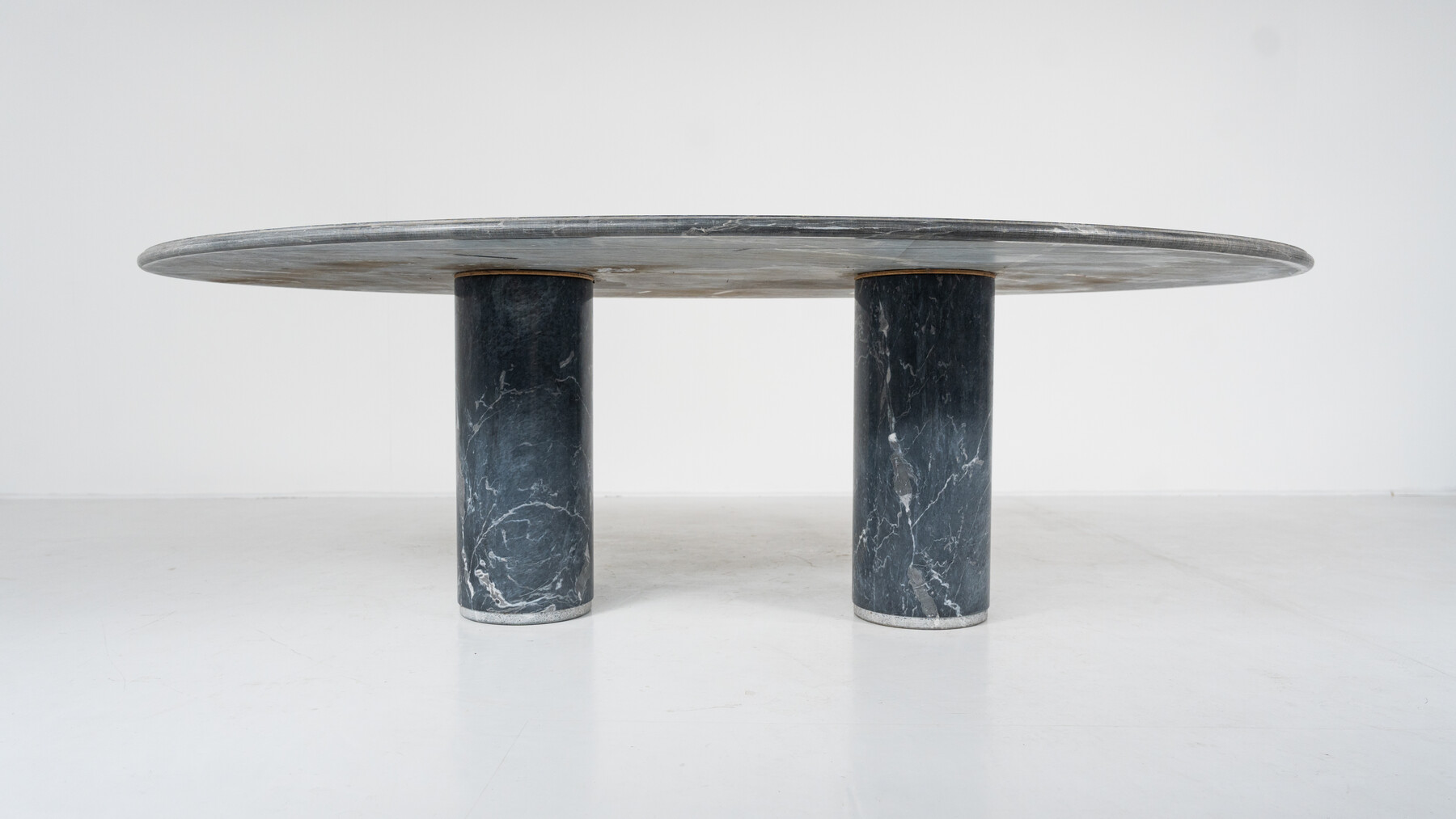 Ovale del Giardiniere Table by Achille Castiglioni for Upgroup, Marble, 1980s