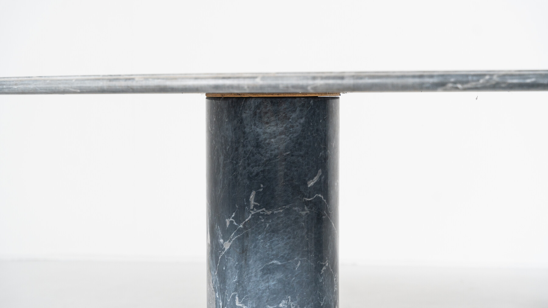 Ovale del Giardiniere Table by Achille Castiglioni for Upgroup, Marble, 1980s