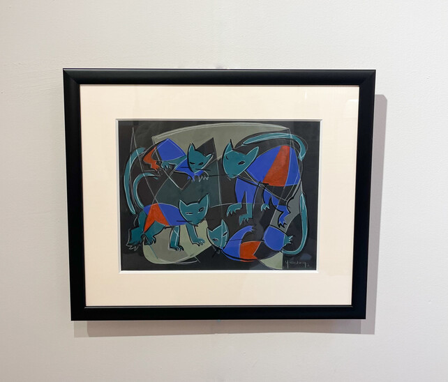 Painting by Yvon Adam, Belgium