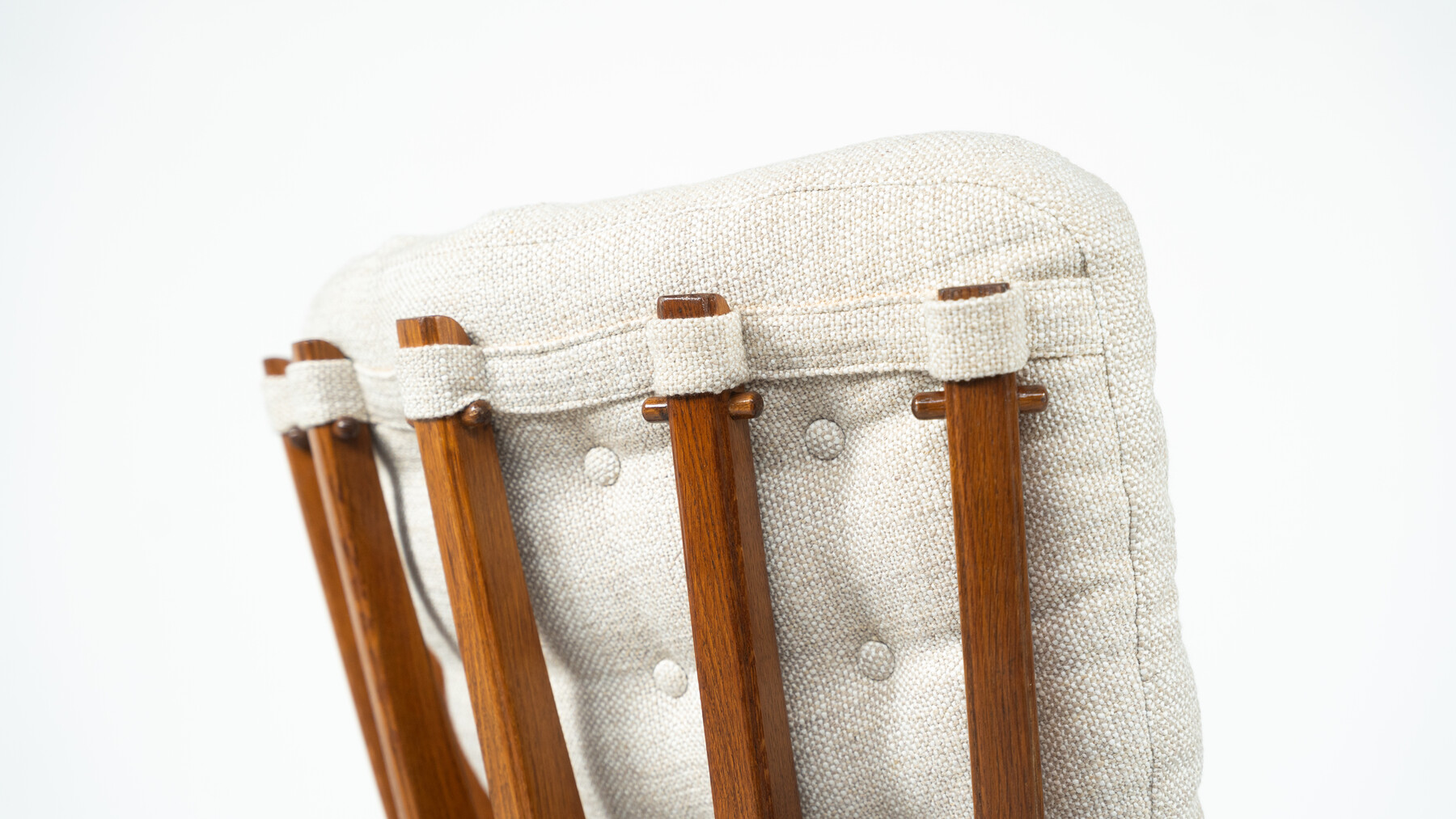 Pair of Amrchairs Monsieur/ Madame by Guillerme and Chambron for Votre Maison, 1950s