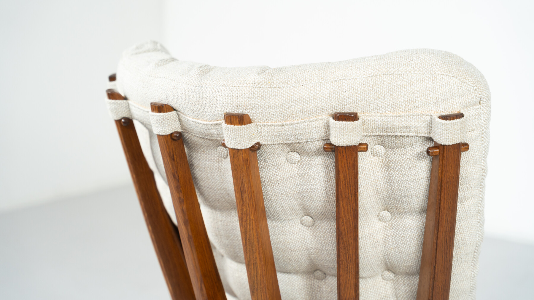 Pair of Armchairs Monsieur/ Madame by Guillerme and Chambron for Votre Maison, 1950s