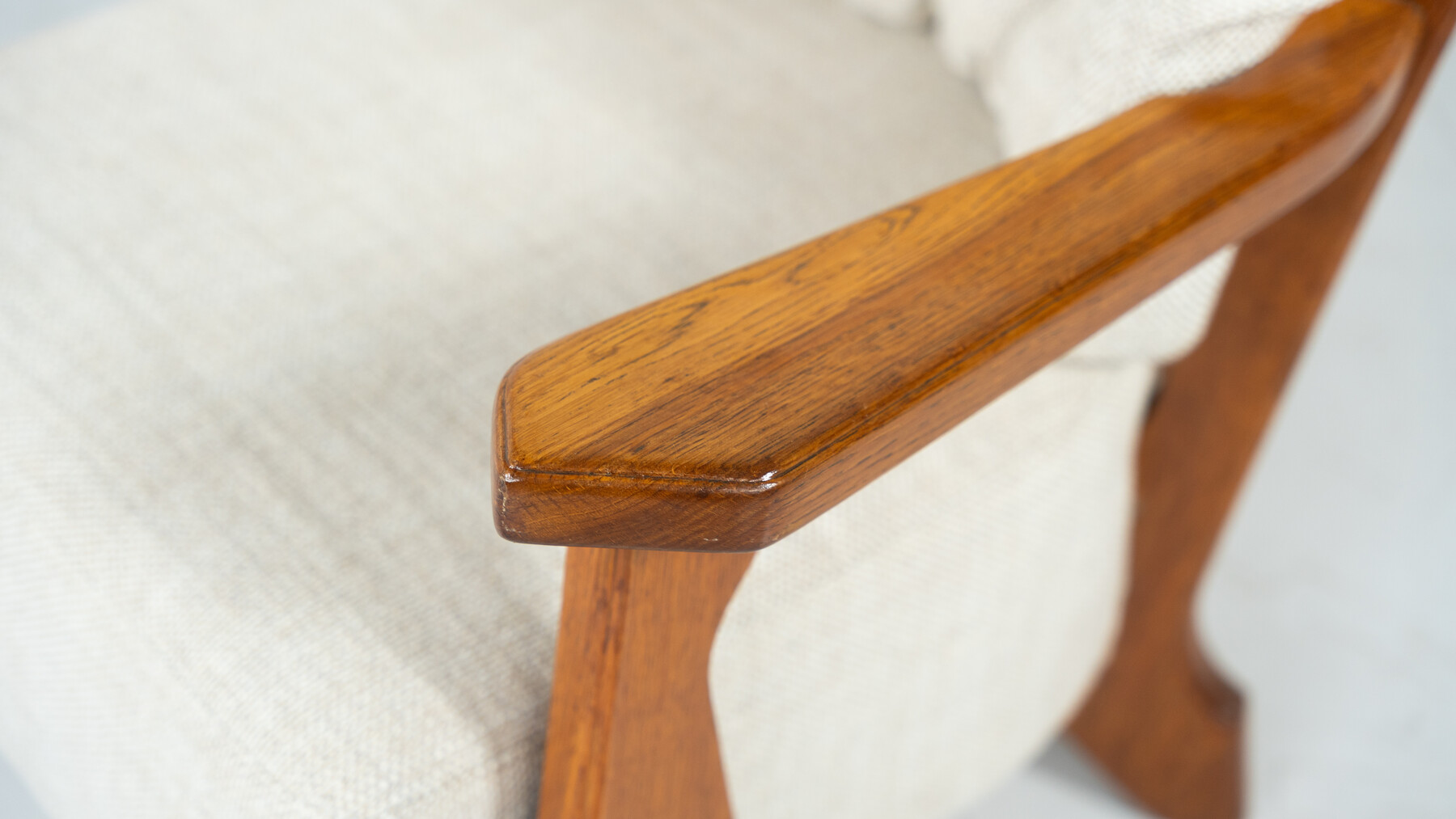 Pair of Armchairs Monsieur/ Madame by Guillerme and Chambron for Votre Maison, 1950s