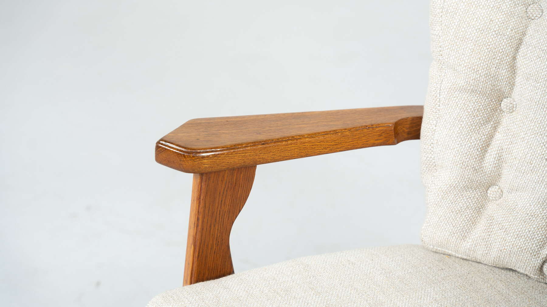 Pair of Armchairs Monsieur/ Madame by Guillerme and Chambron for Votre Maison, 1950s