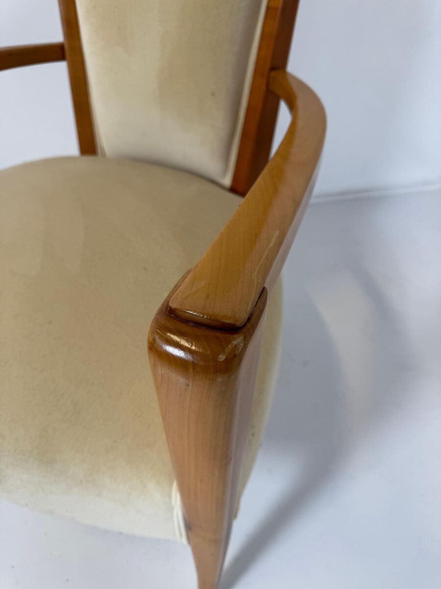 Pair of Art Deco Armchairs by André Sol,France