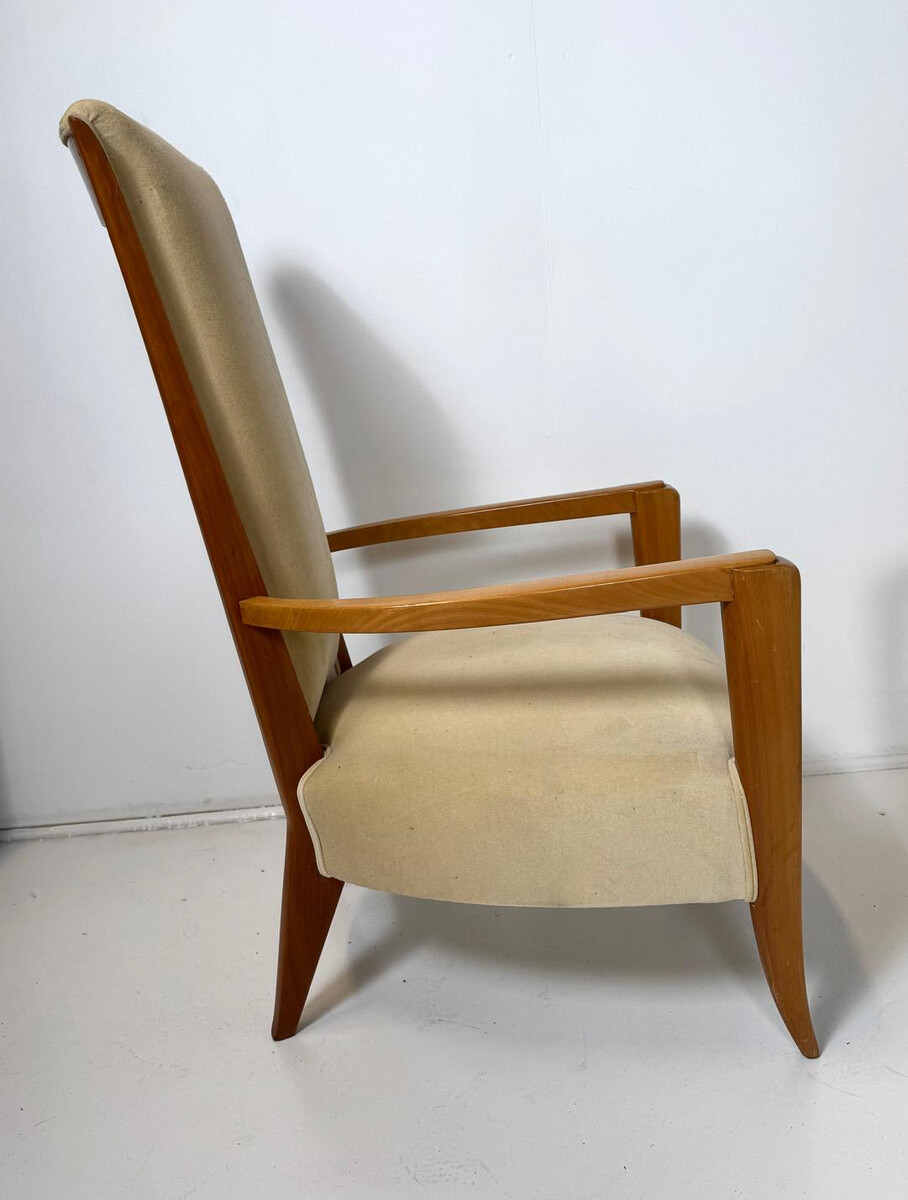 Pair of Art Deco Armchairs by André Sol,France