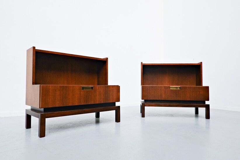 Pair of art deco night stands by de Coene brothers - Belgium