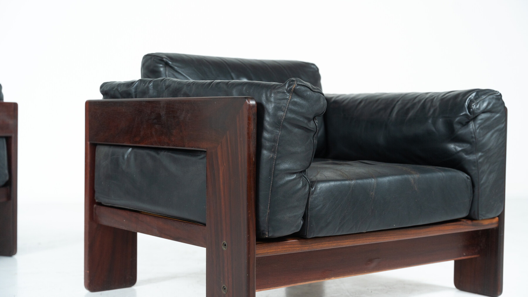 Pair of Bastiano Armchairs by Tobia Scarpa for Knoll, Italy, 1962