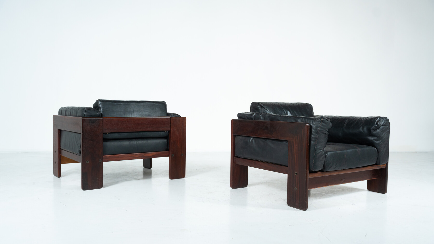 Pair of Bastiano Armchairs by Tobia Scarpa for Knoll, Italy, 1962