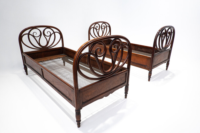 Pair of Bentwood Beds by Thonet,1900s