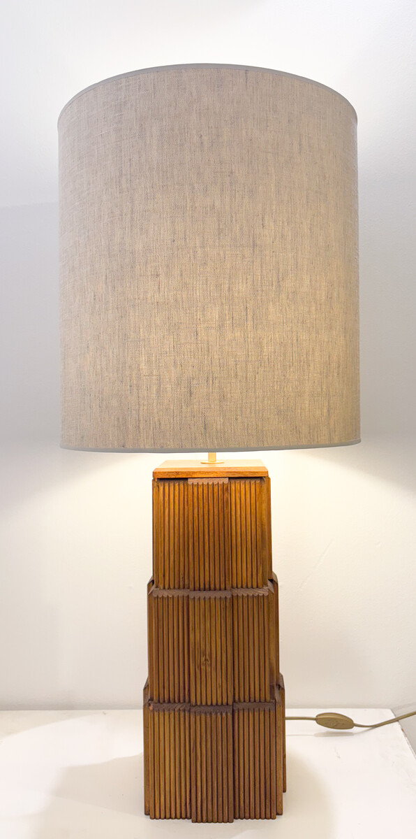 Pair of Contemporary Large Table Lamps 