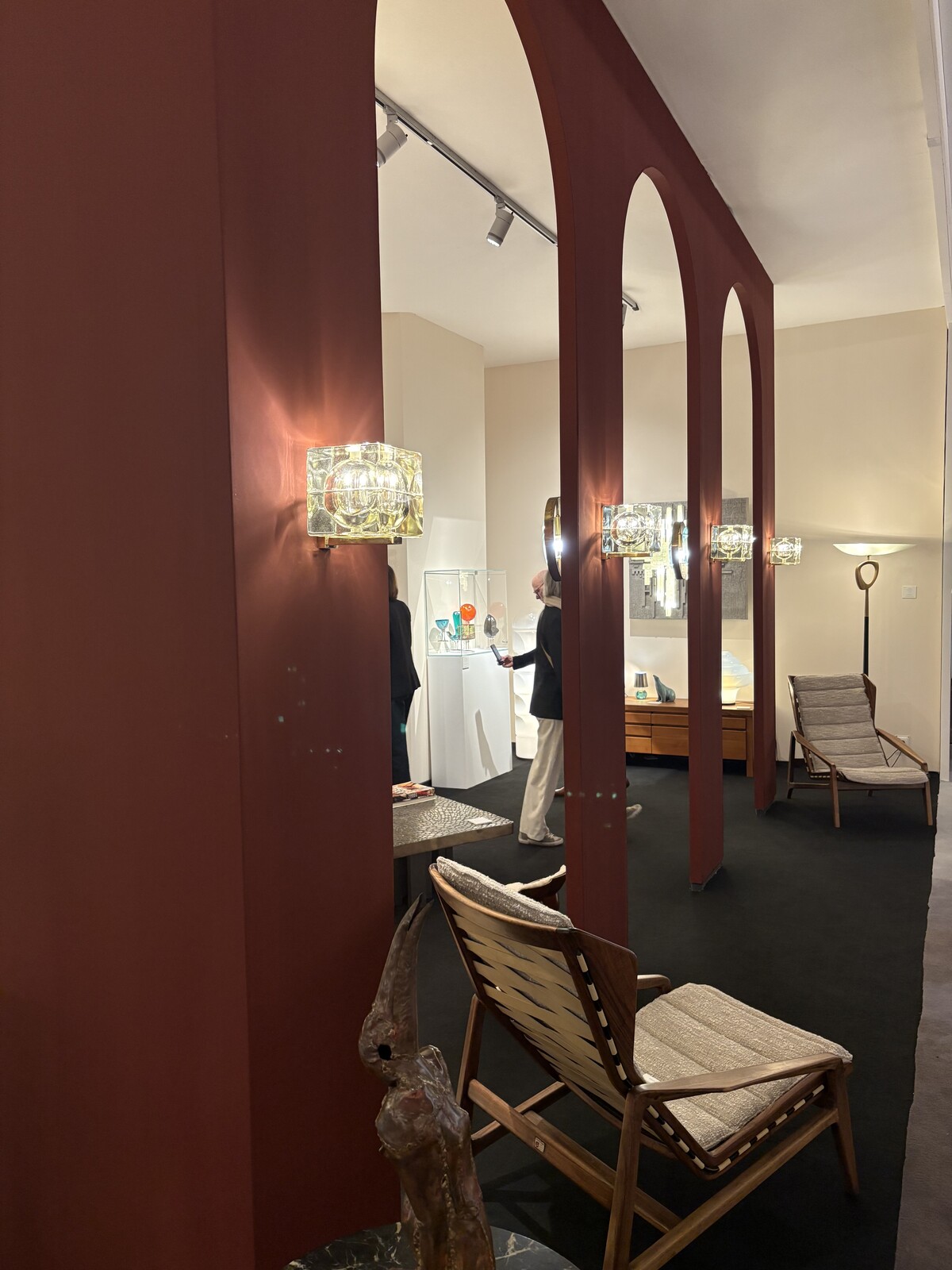 Pair of Cubosfera Wall Lights by Alessandro Mendini, Italy, 1960s