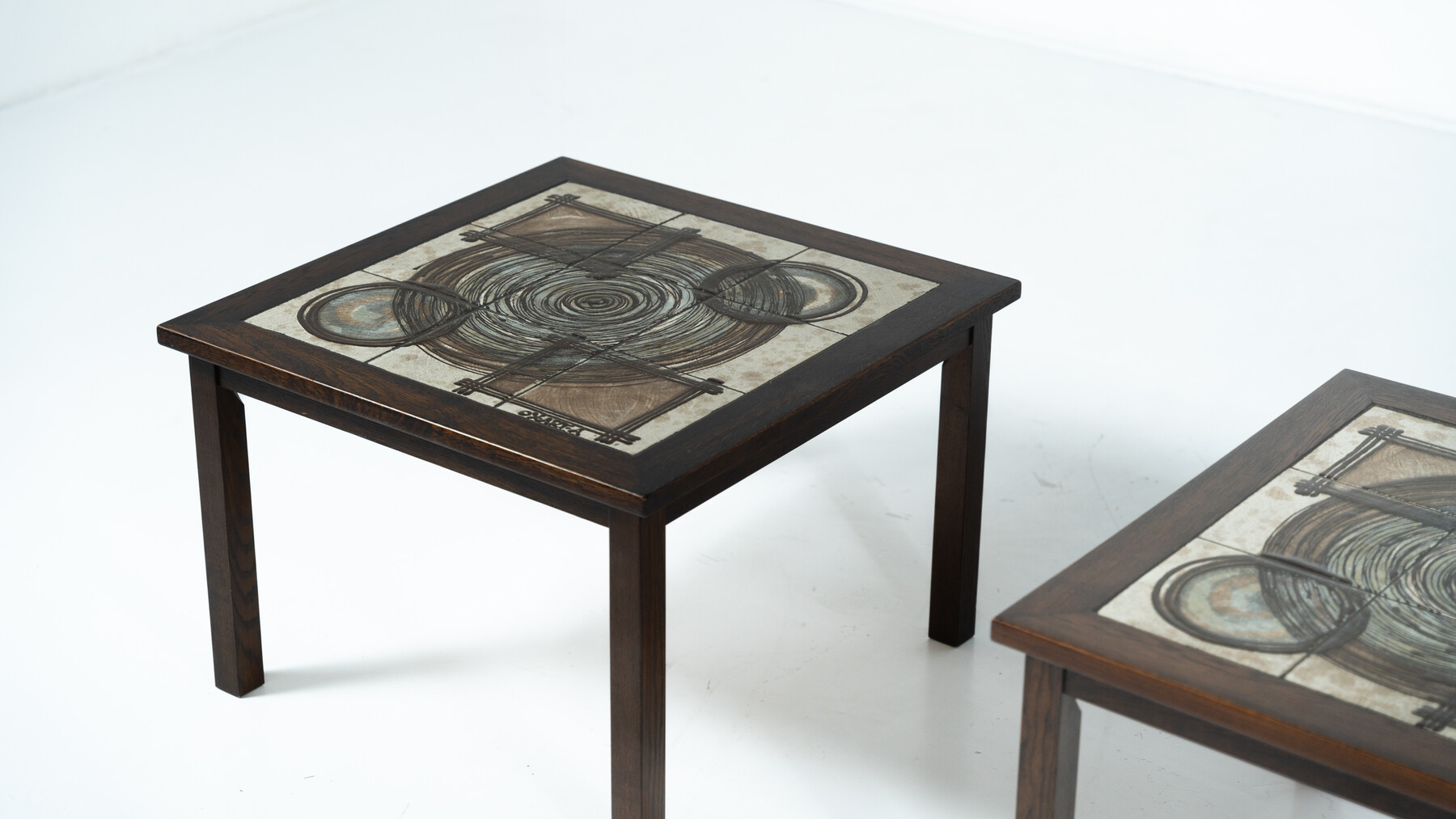 Pair of Danish Side Tables by Ox Art, 1970s