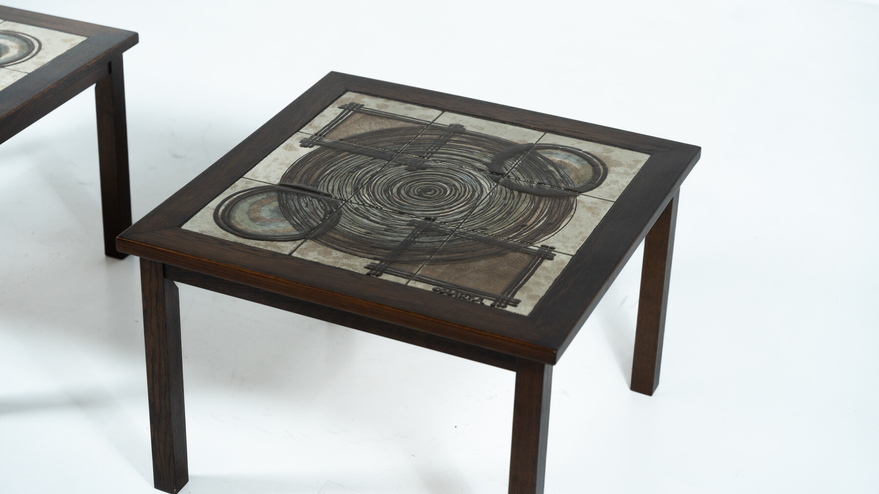 Pair of Danish Side Tables by Ox Art, 1970s