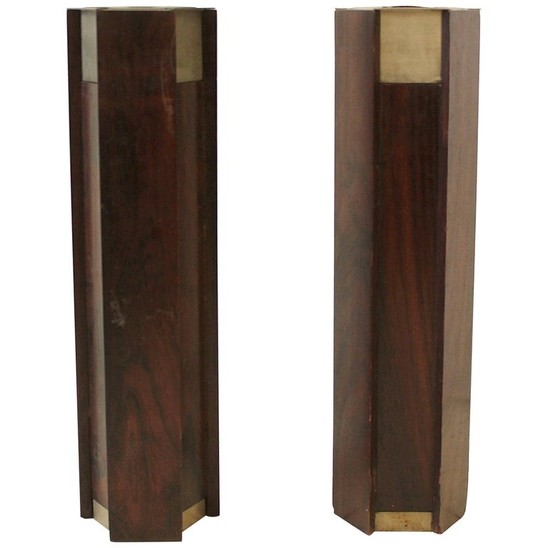 Pair of floor ashtray by Ico Parisi for Stildomus