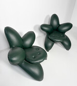 Pair of Flower Armchairs attributed to Masanori Umeda, 1980s