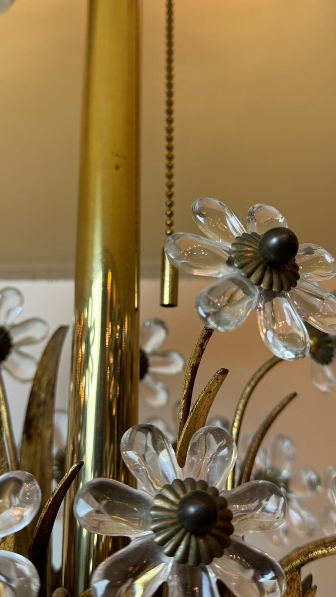 Pair of  Flower Basket Table Lamp by Banci Firenze 