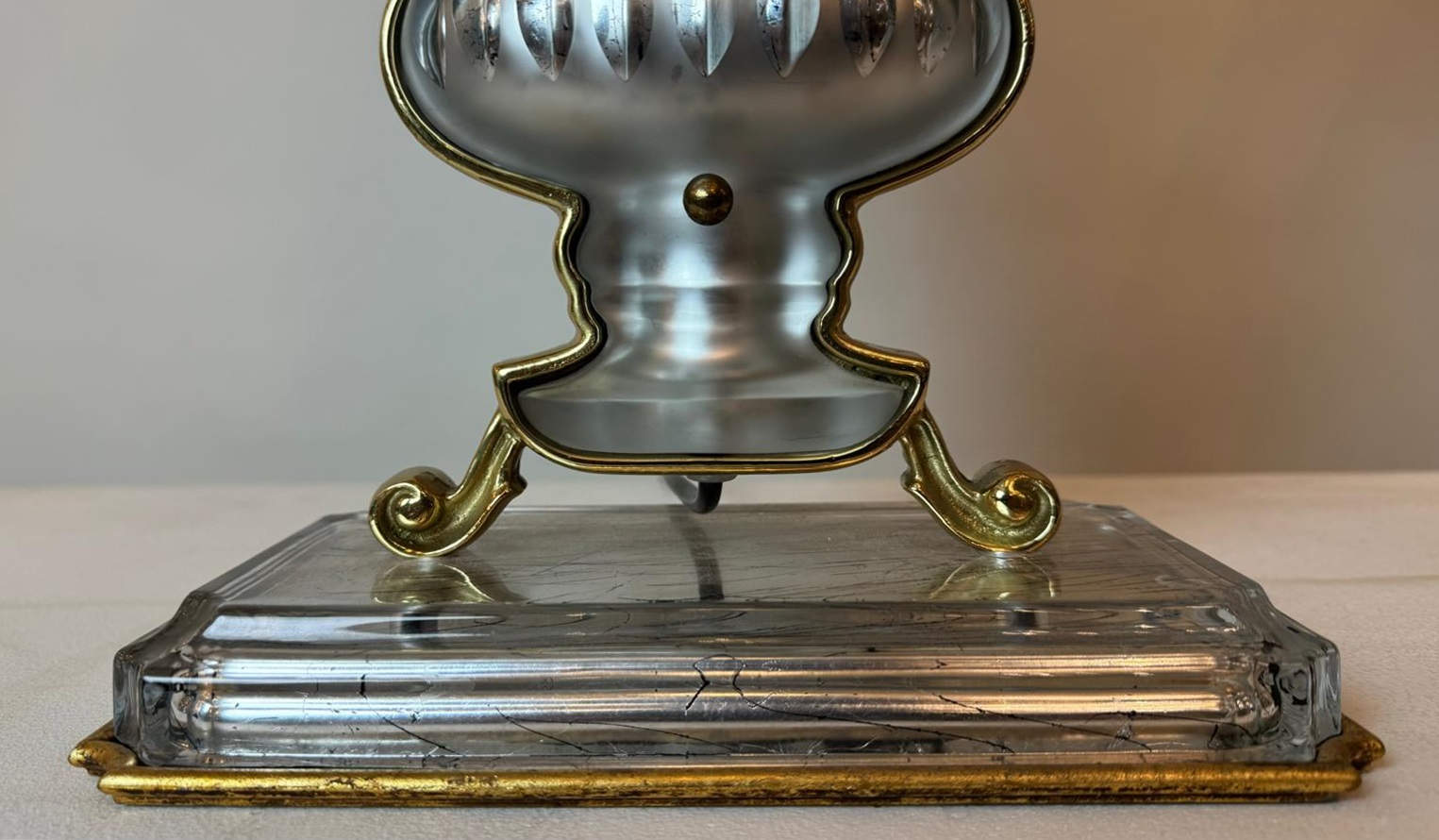Pair of  Flower Basket Table Lamp by Banci Firenze 