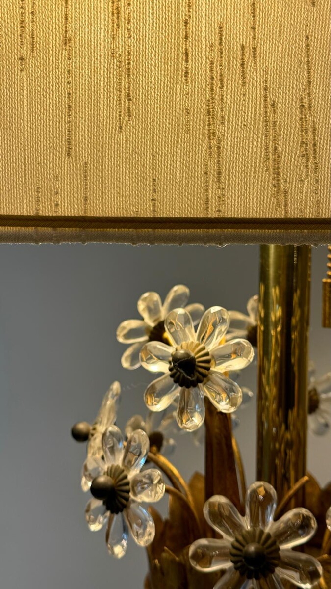 Pair of  Flower Basket Table Lamp by Banci Firenze 