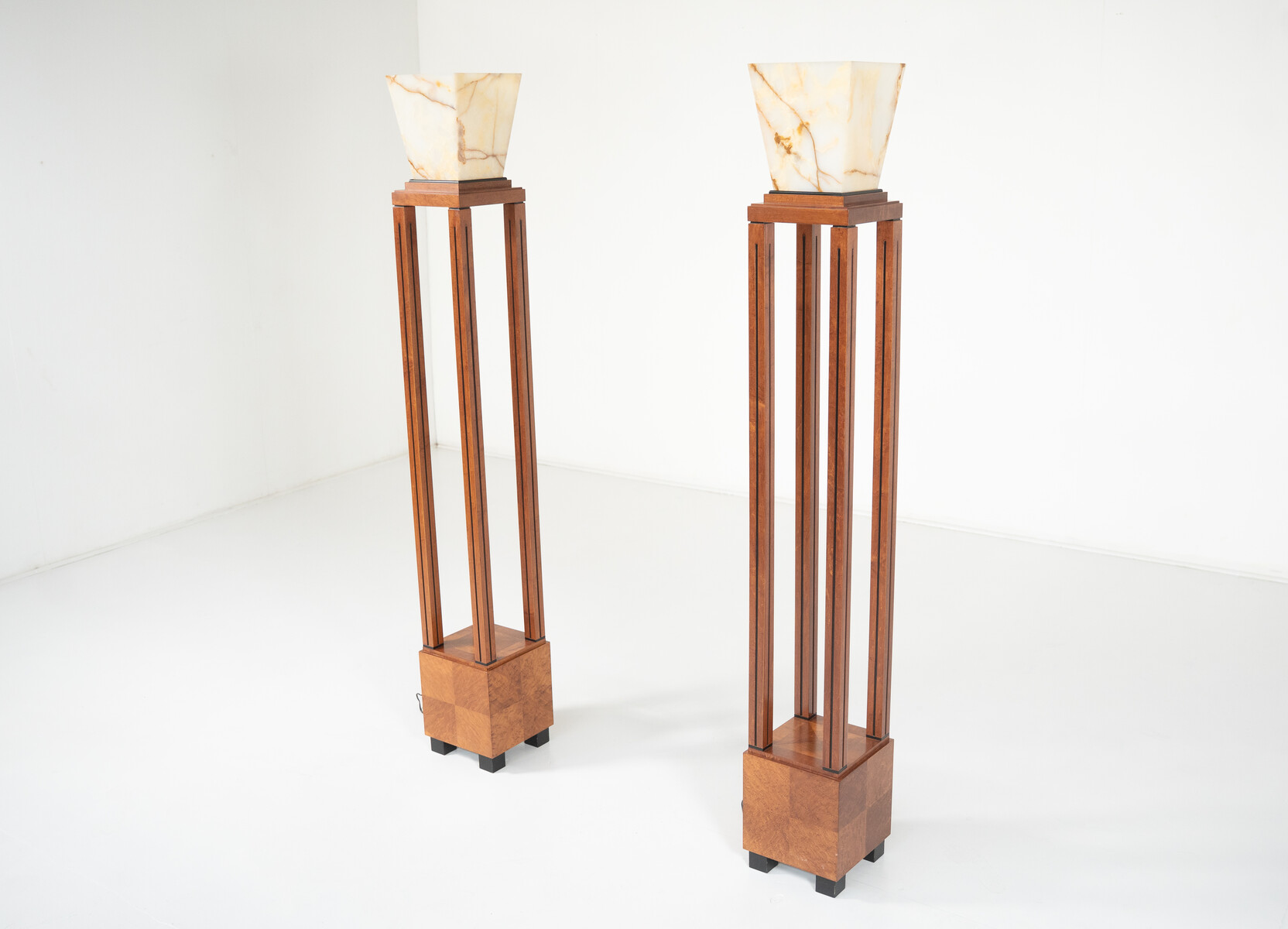 Pair of Ingrid Floor Lamps by Michael Graves for Sawaya and Moroni 