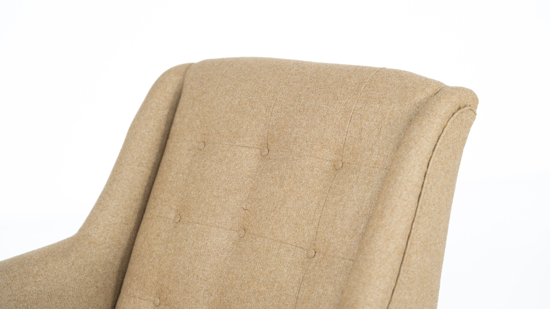 Pair of Italian Armchairs, Italy, 1950s - New Upholstery 