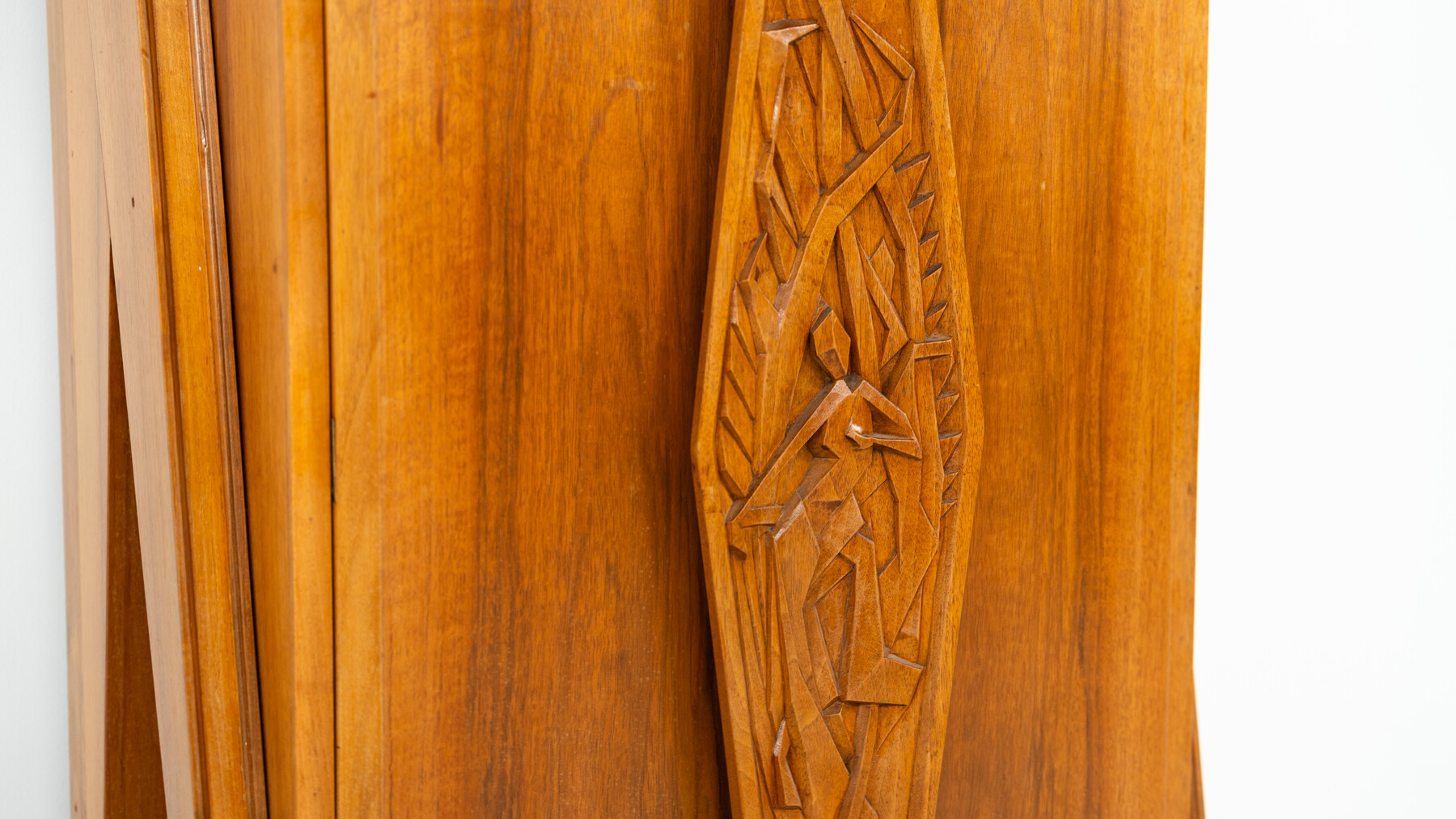 Pair of Italian Wall Units, Walnut, 1970s