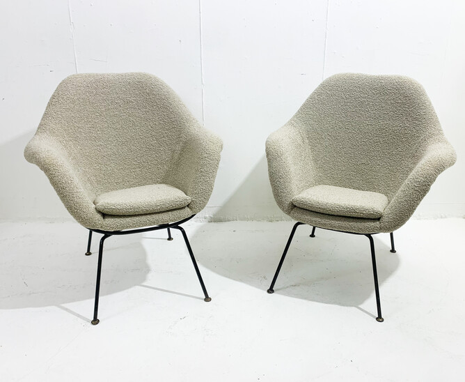 Pair of Mid-Century Armchairs by Miroslav Navratil - Czech Republic 1960s