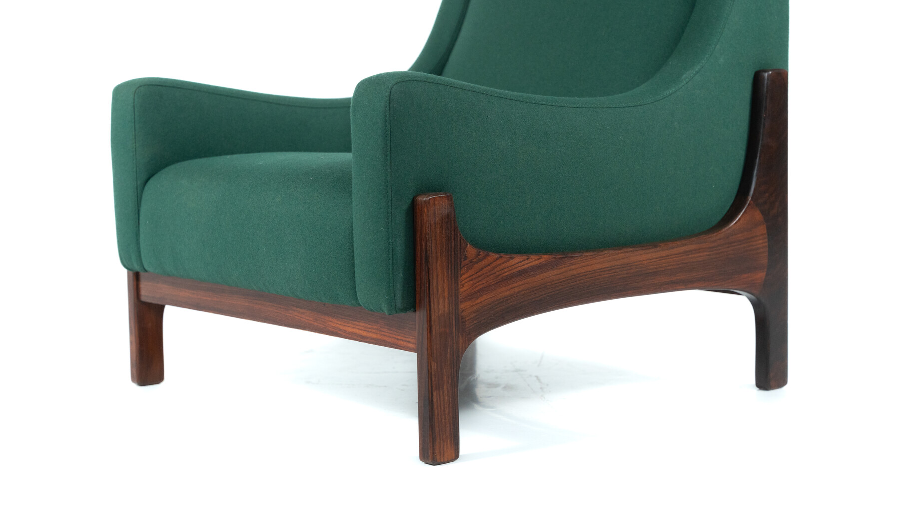 Pair of Mid-Century Italian Armchairs, 1960s - New Upholstery