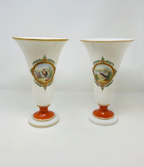 Pair of Opaline Vases, French, Circa 1880