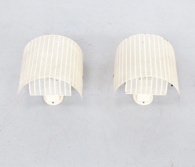 Pair of Shogun wall sconces by Mario Botta for Artemide, 1980s