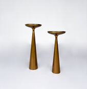 Pair of Standing Ashtray/ Tables n°1776 by Max Ingrand for Fontana Arte, 1960s 