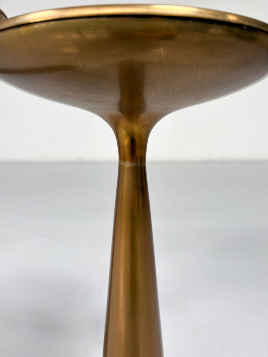 Pair of Standing Ashtray/ Tables n°1776 by Max Ingrand for Fontana Arte, 1960s 