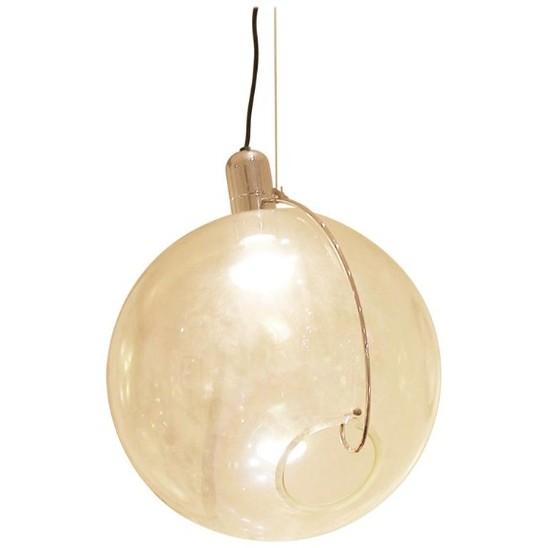 Pair of Suspension model 'Sona' by Carlo Nason for Lumenform 1973