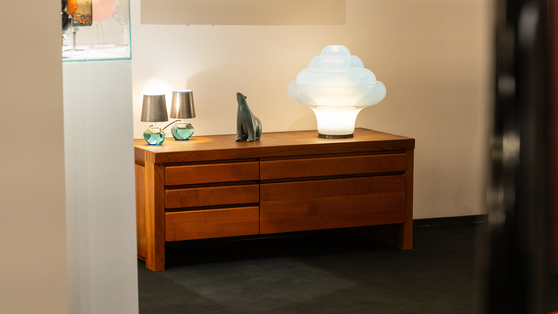 Pair of Table Lamps mod.2228 by Max Ingrand for Fontana Arte, 1950s