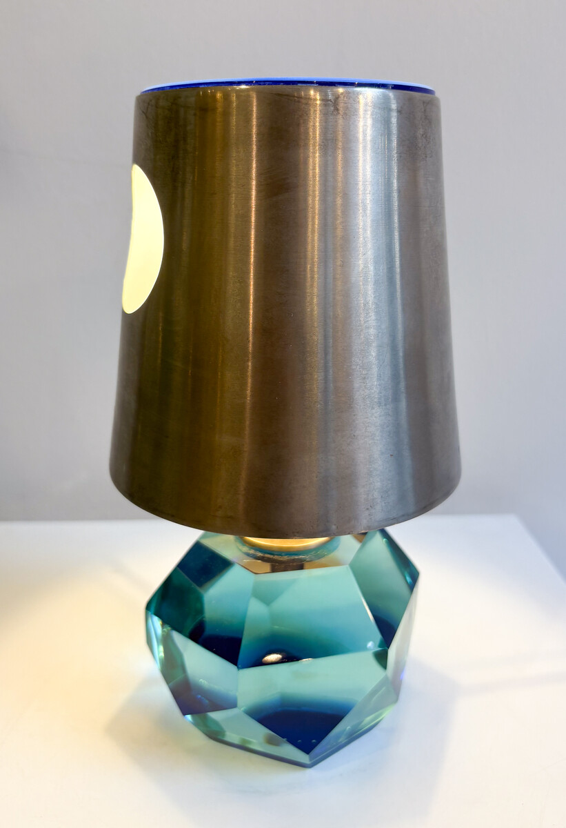 Pair of Table Lamps mod.2228 by Max Ingrand for Fontana Arte, 1950s