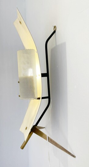 Pair of table lamp/sconce by Gastone Colliva - Italy 1950s
